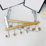 6-Hook Over the Door Organizer Rack