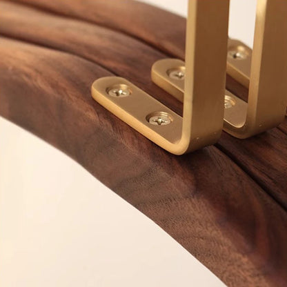 Orrivoart Drying Hanger Wooden Organizer | Premium Nordic Style Clothes Hanger | Space Saving Wardrobe & Dorm Room Storage Essential