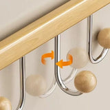 6-Hook Over the Door Organizer Rack