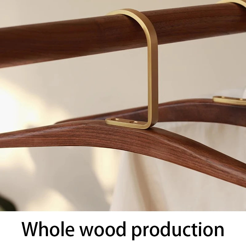 Orrivoart Drying Hanger Wooden Organizer | Premium Nordic Style Clothes Hanger | Space Saving Wardrobe & Dorm Room Storage Essential