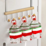 6-Hook Over the Door Organizer Rack