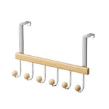 6-Hook Over the Door Organizer Rack