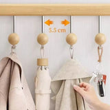 6-Hook Over the Door Organizer Rack