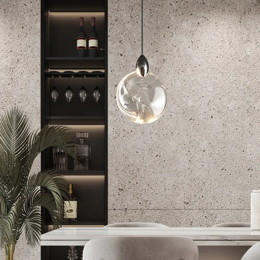 AuraCrystal Disc Single Pendants