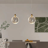 AuraCrystal Disc Single Pendants