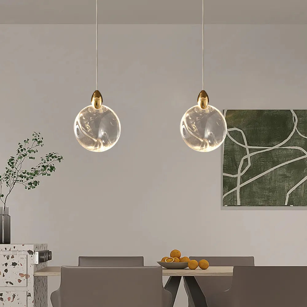 AuraCrystal Disc Single Pendants