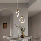 Crystaleaf Double Head Pendants