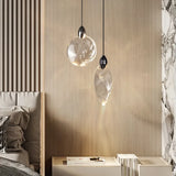 Crystaleaf Double Head Pendants