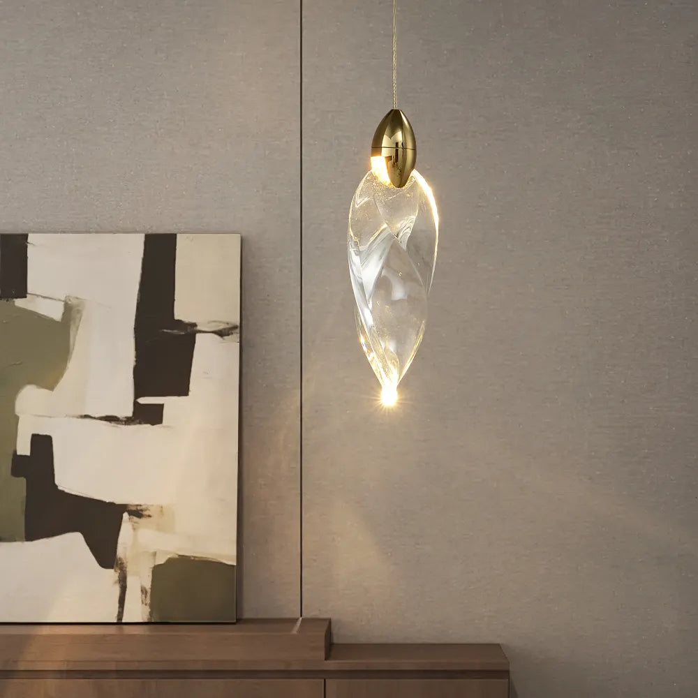 Crystaleaf Single Pendant Light