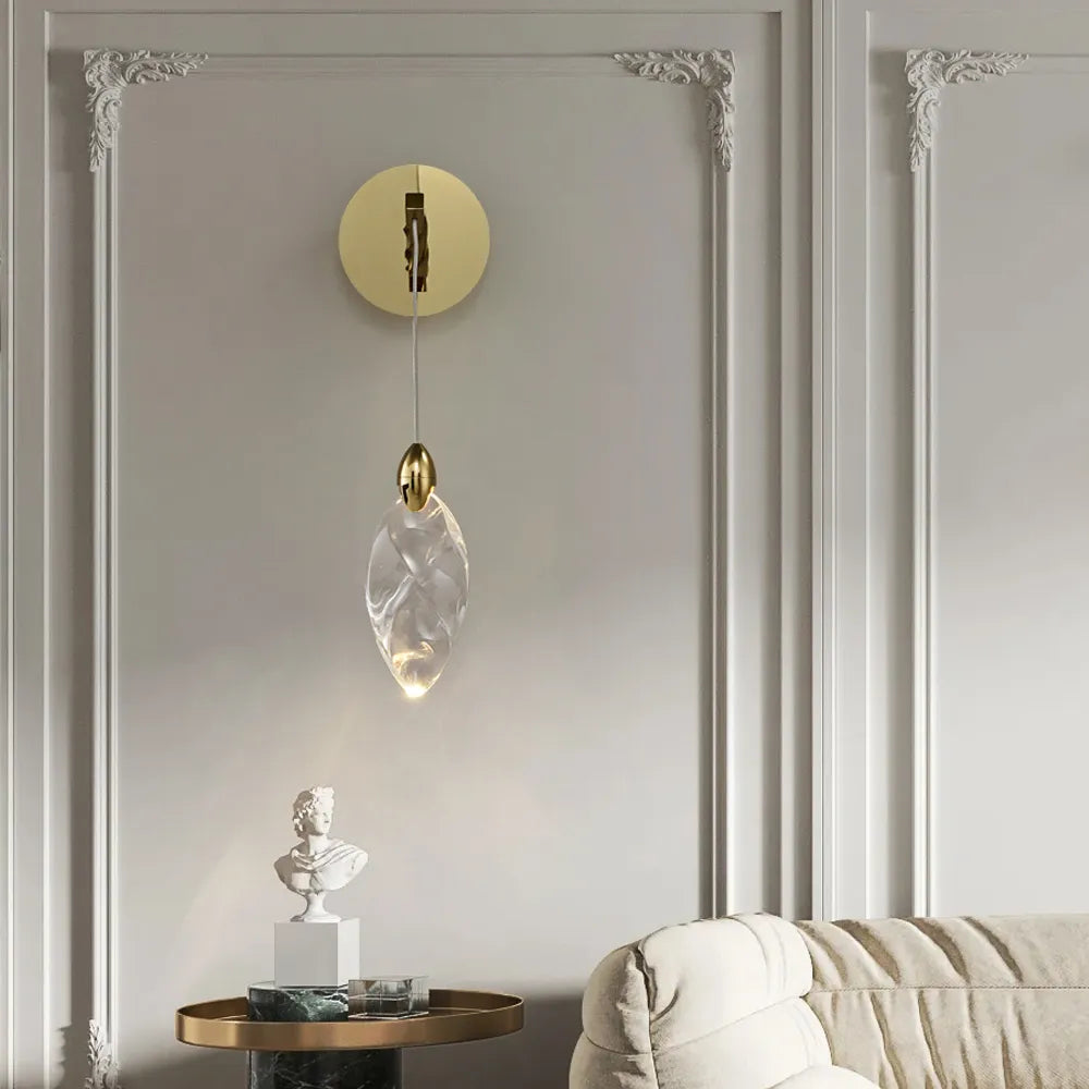 Crystaleaf Sconce